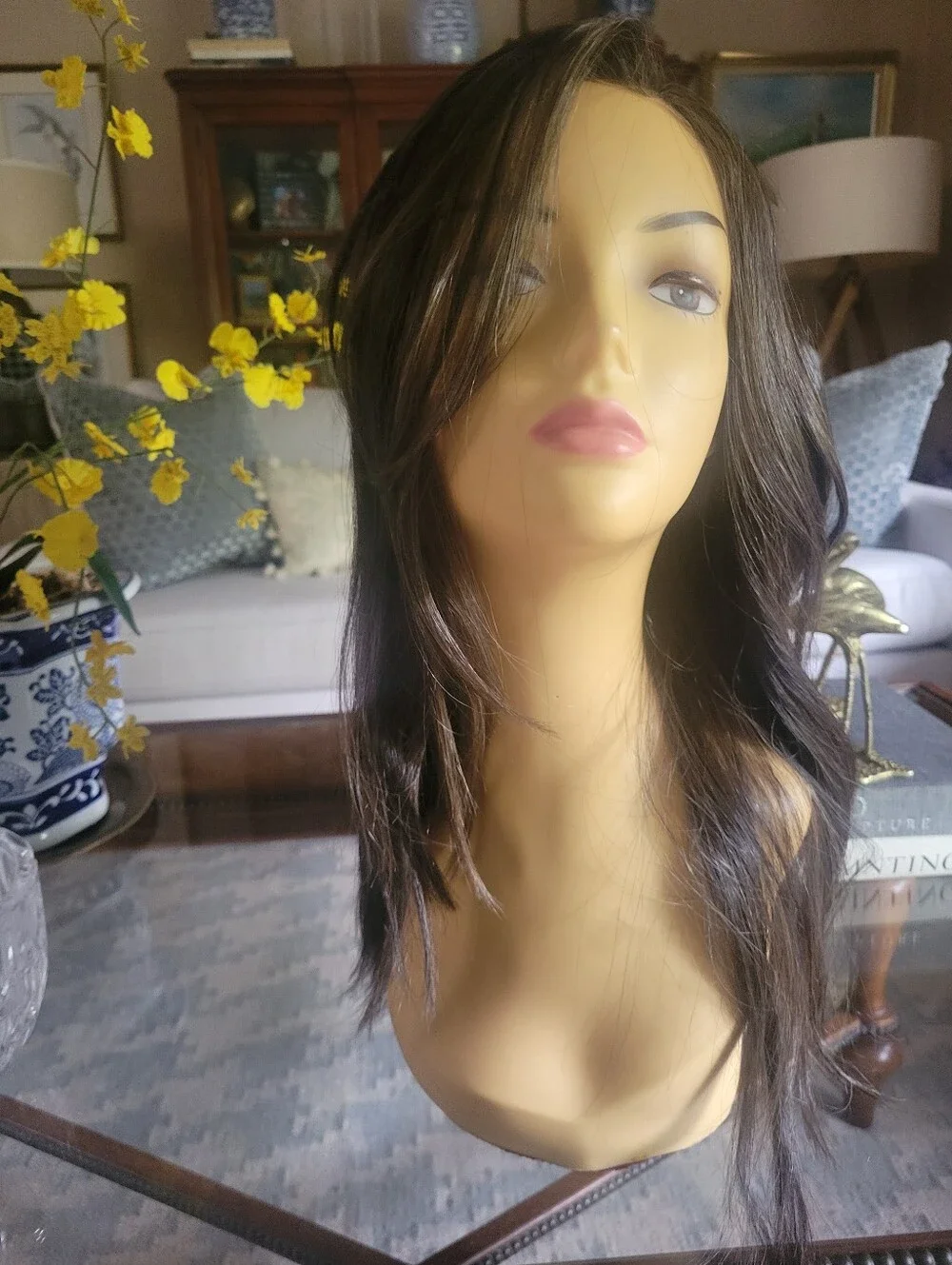 Belle Tress Wig FIRENZE Triple Chocolate R Hf Synthetic Brunette